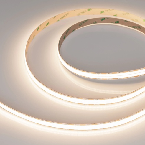 Лента светодиодная COB-X1088-12mm 24V Warm3500 (22 W/m, IP20, 5m) (Arlight, 5 лет)