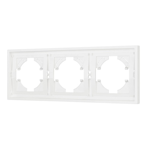 Рамка пластиковая FRM-TENDO-SFPL-3-WH (Arlight, -)