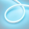 Лента светодиодная герметичная AURORA-PS-A120-16x8mm 24V Azure (10 W/m, IP65, 2835, 5m) (Arlight, Силикон)