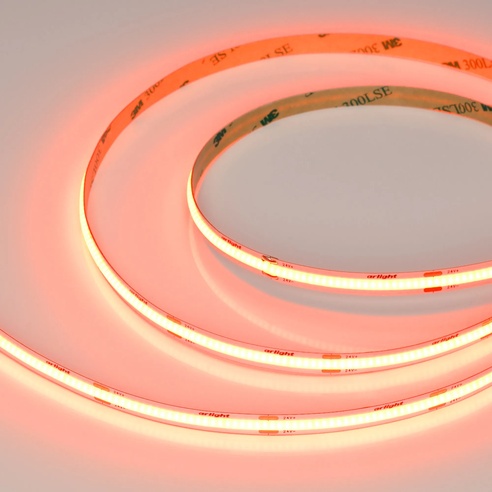 Лента светодиодная COB-X480-8mm 24V Orange (8 W/m, IP20, 5m) (Arlight, -)