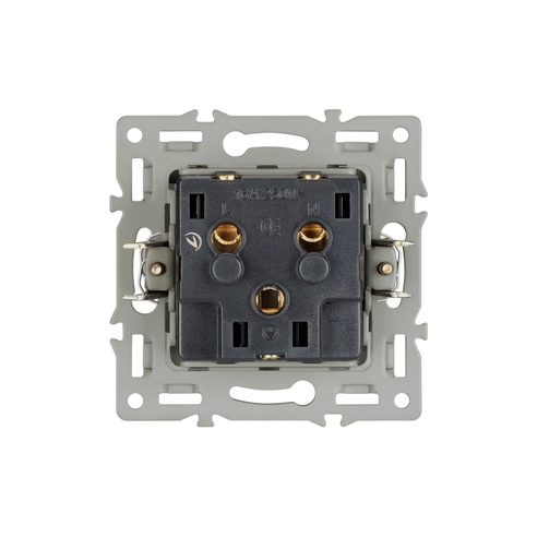 Механизм электрической розетки SCT-GP-MEU-PL-BK (250V, 16A) (Arlight, -)