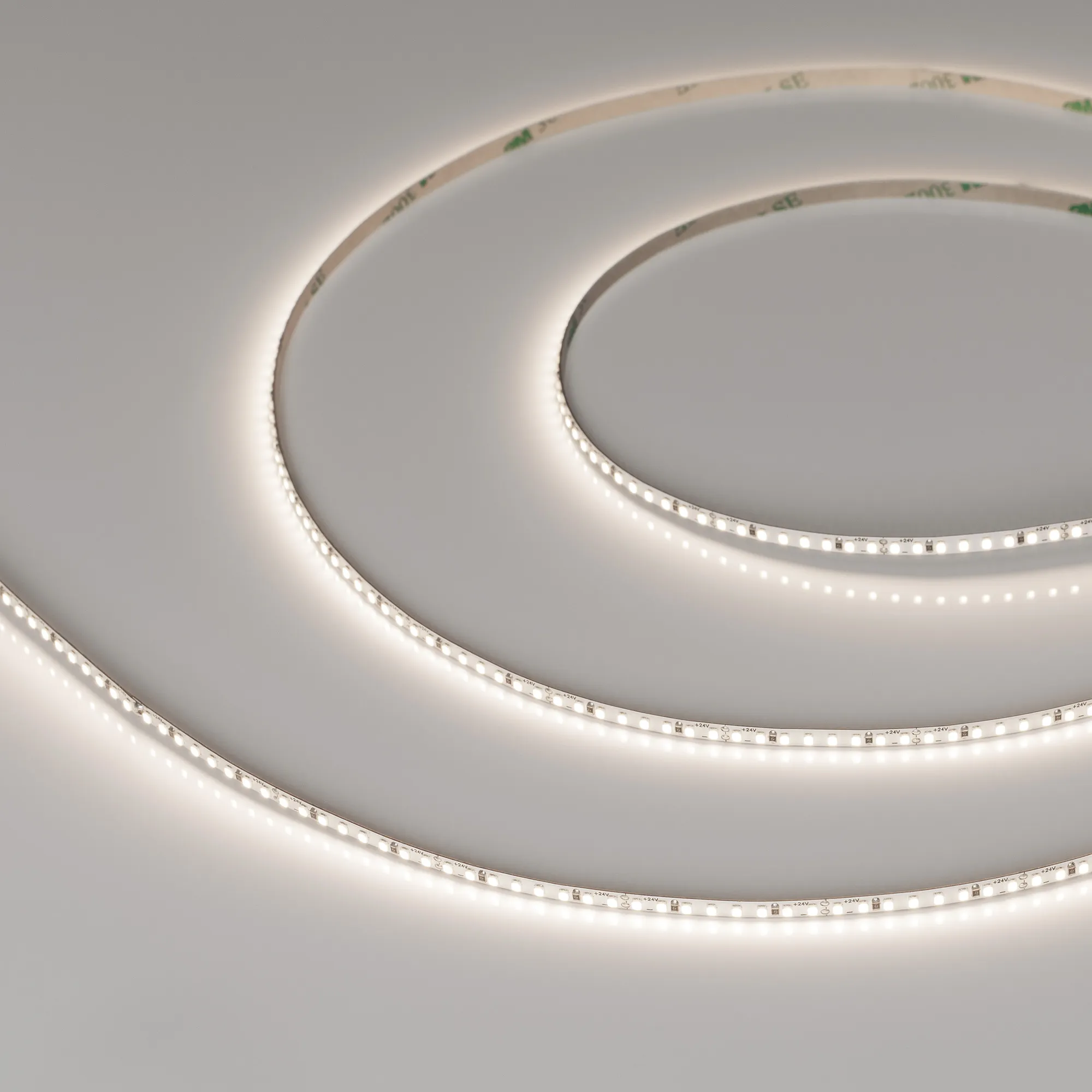 Лента светодиодная MICROLED-M240-4mm 24V Day4000 (8 W/m, IP20, 2216, 5m) (Arlight, 130 лм/Вт)