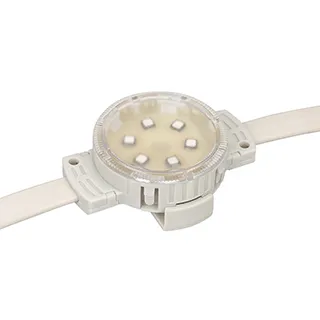 Флэш-модуль SOLEX-DMX-D40-6LED-24V RGB с держателем (Arlight, Герметичный) - изображение товара