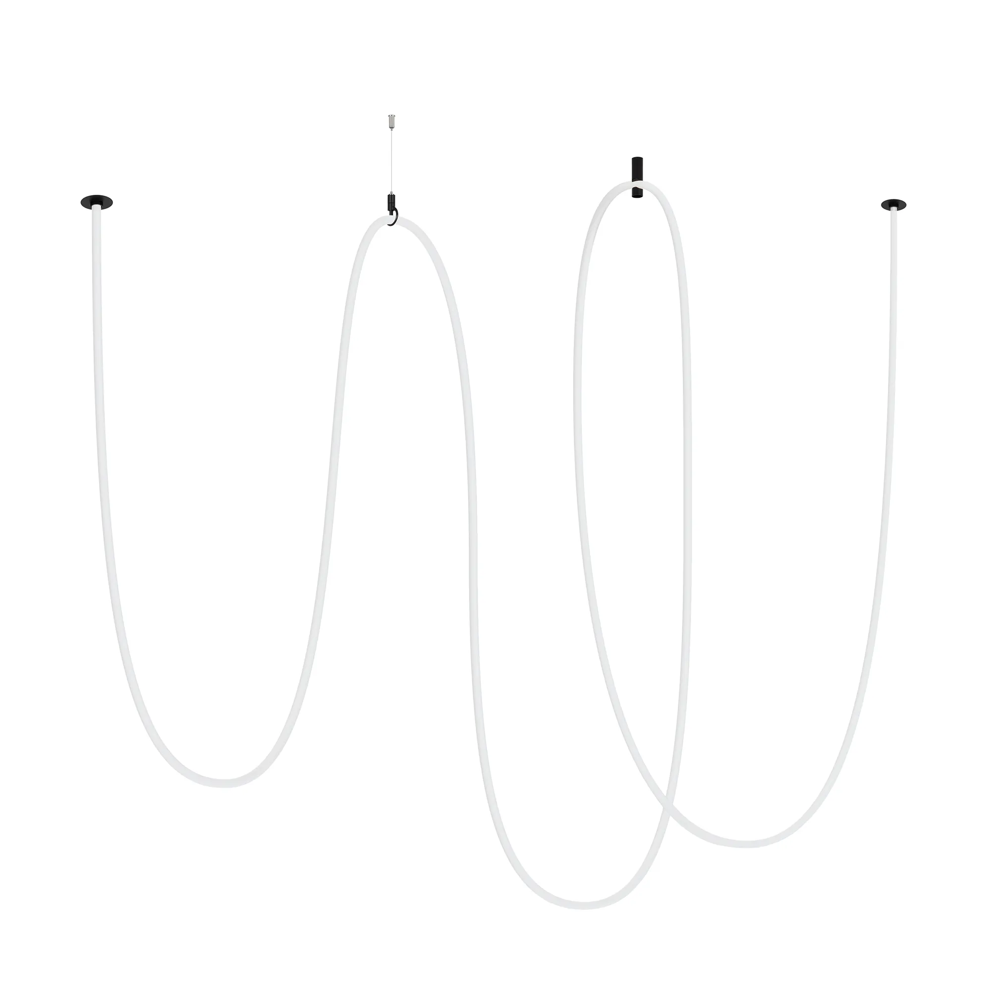 Светильник SP-TROPIC-BUILT-TRIMLESS-R18-L10000-110W Warm3000 (BK, 360 deg, 230V) (Arlight, IP20 Пластик, 3 года) - изображение товара