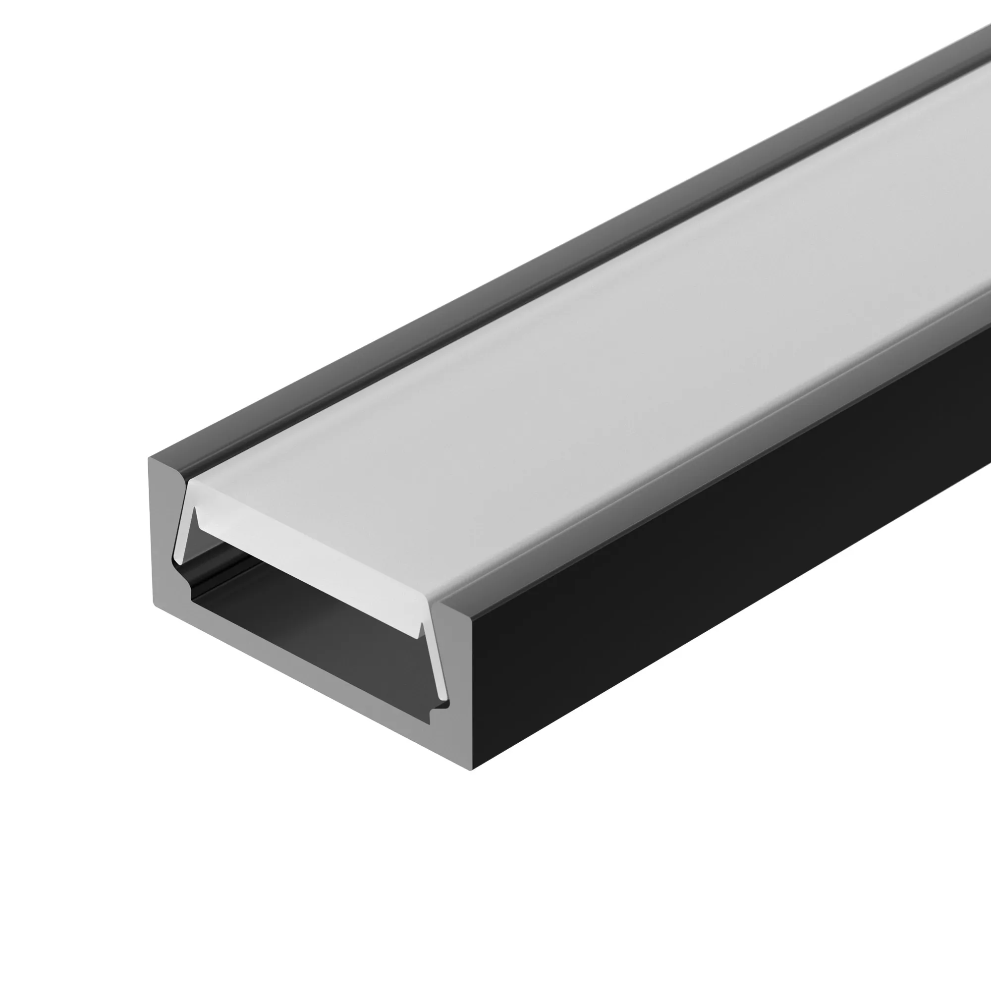 Профиль MIC-2000 Black RAL9005 (Arlight, Алюминий) - изображение товара