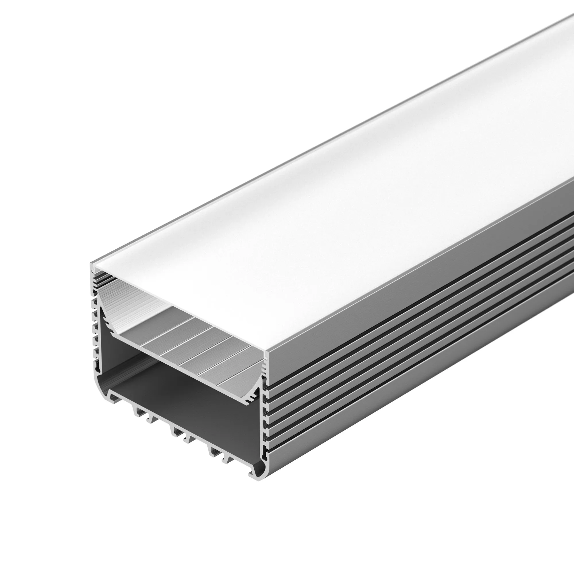 Профиль с экраном ALU-POWER-W8070-2000 ANOD+FROST (Arlight, Алюминий) - изображение товара