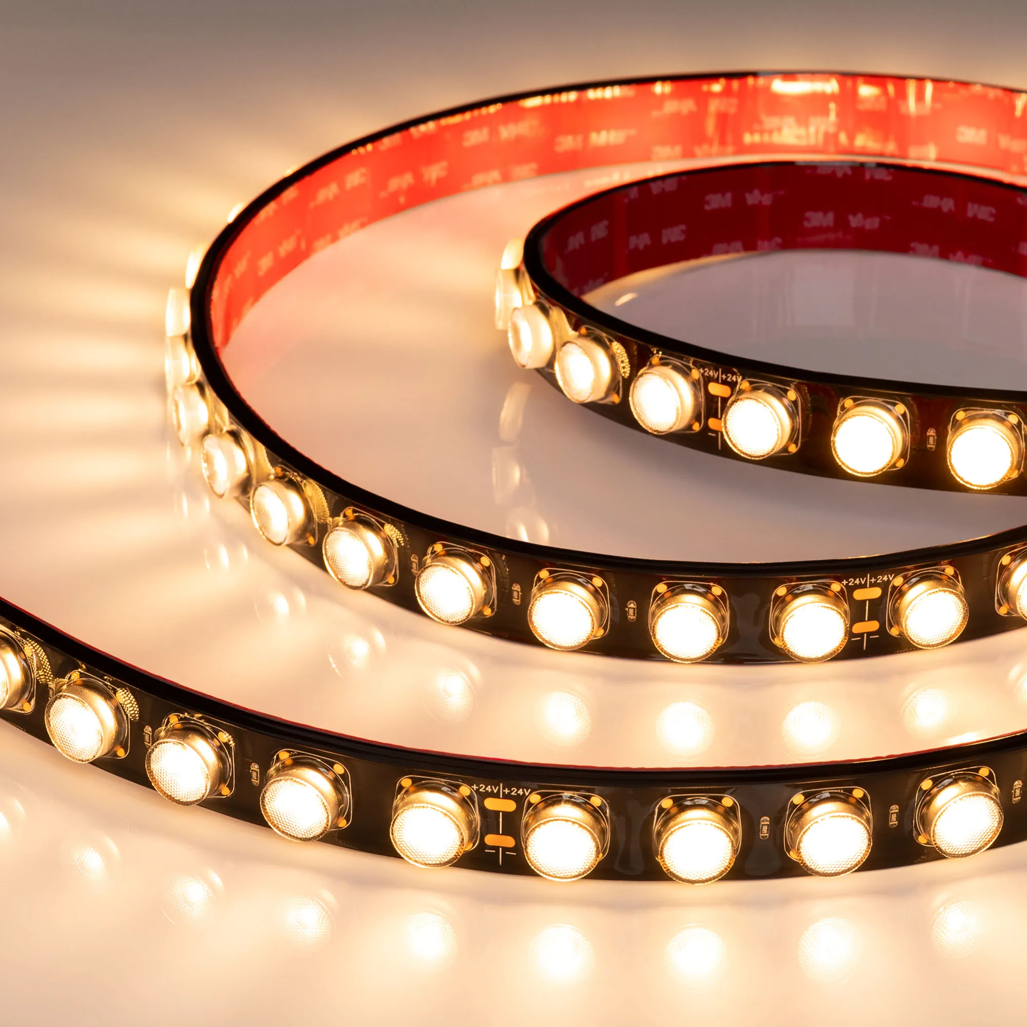 Лента герметичная FLT-PS-A42-BLACK-23mm 24V Warm2700 (21 W/m, IP67, 30deg, 5m) (Arlight, -) - изображение товара