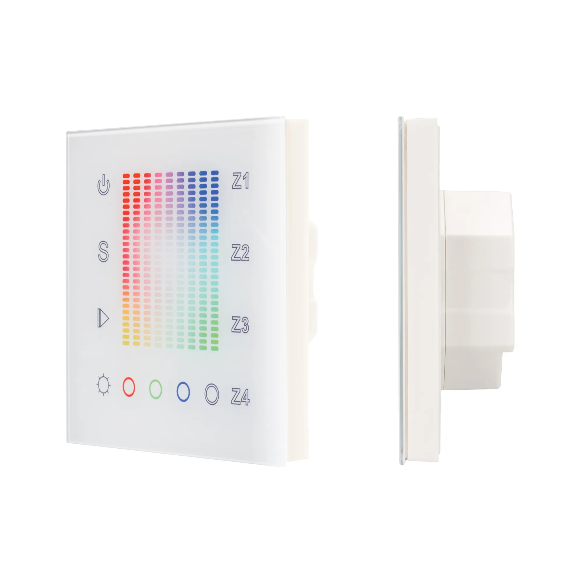 Панель Sens SR-2831AC-RF-IN White (220V,RGB,4зоны) (Arlight, IP20 Пластик, 3 года) - изображение товара