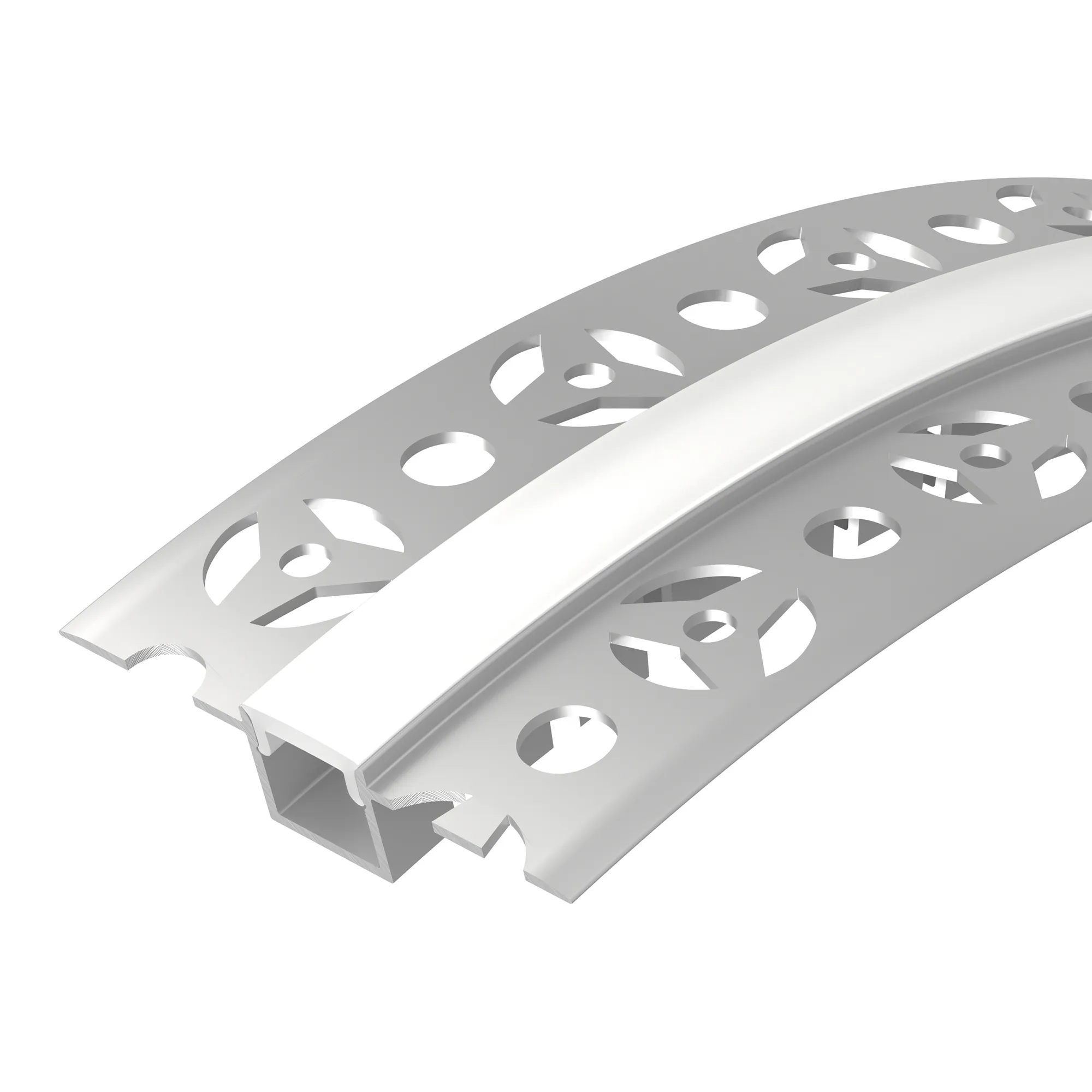 Профиль FANTOM-BENT-W12-TOP-2000 ANOD (Arlight, Алюминий) - изображение товара