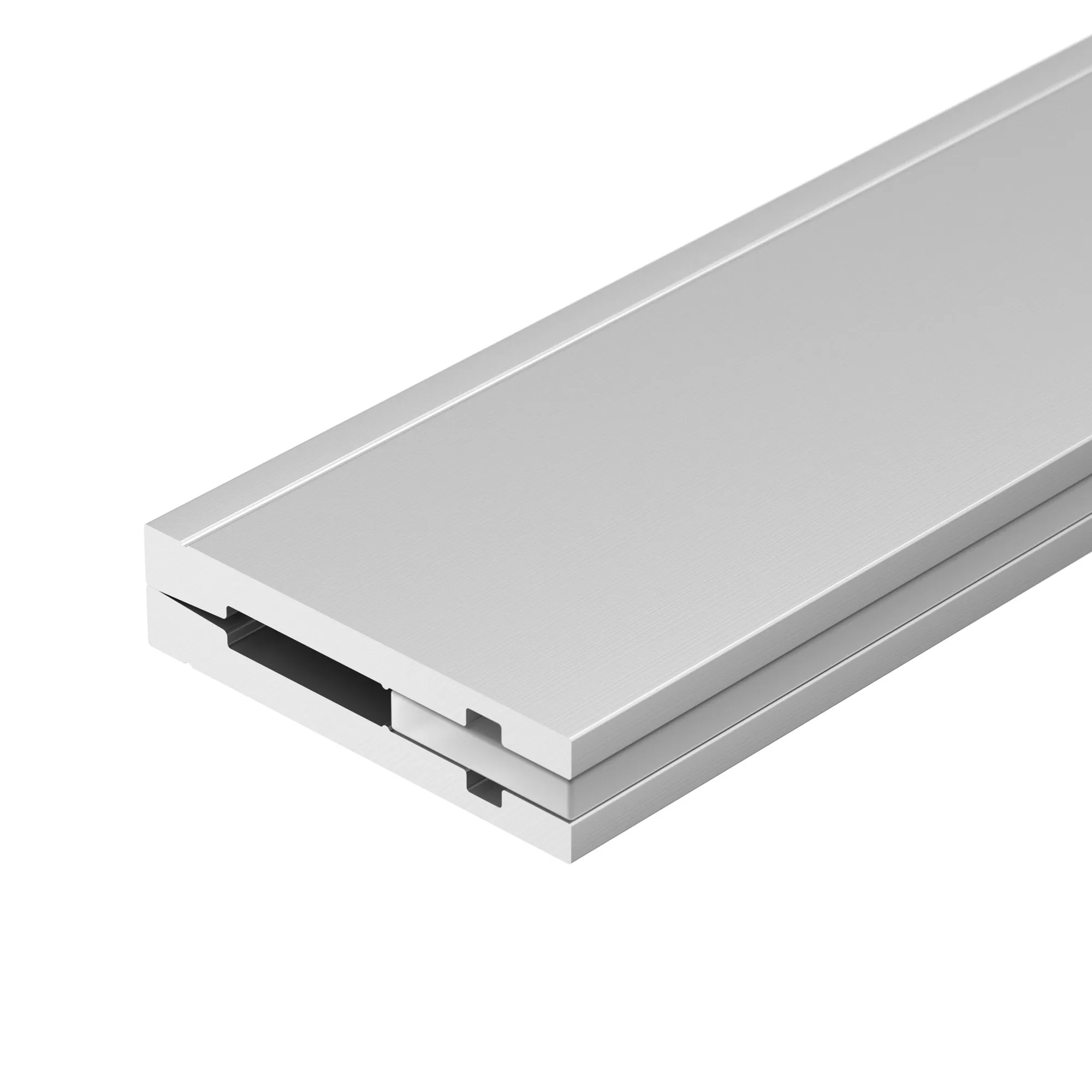 Профиль с экраном ARH-NANOLINE-5-2000 ANOD (Arlight, Алюминий) - изображение товара